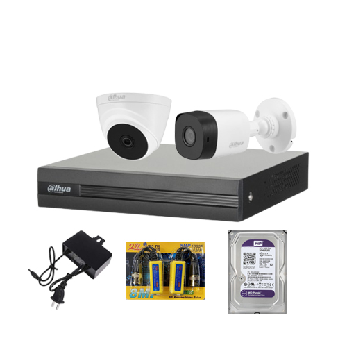 Dahua 4 Camera CCTV Package Price in Bangladesh