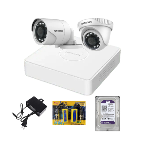 Hikvision 4 Camera CCTV Package Price in Bangladesh